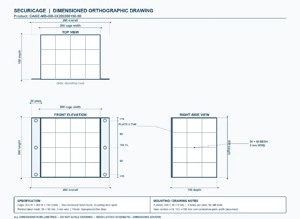 CAGE-MB-GB-3X200200150-50 Orthographic.webp